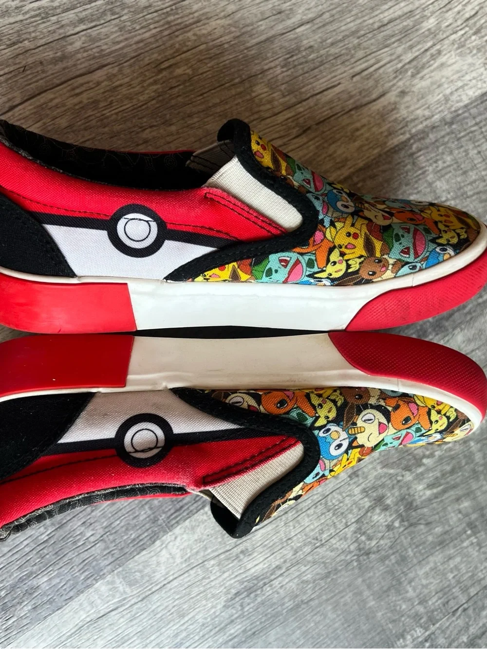 Ground Up Big Kids Pokemon Slip On Shoes 2 Boys Girls Unisex